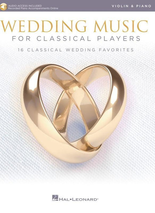 Wedding Music for Classical Players - Violin and Piano-Strings-Hal Leonard-Engadine Music