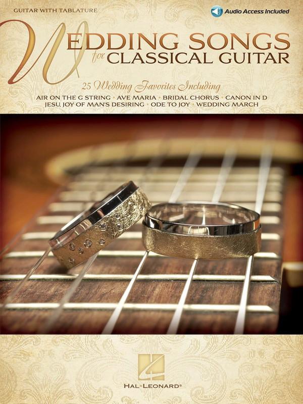 Wedding Songs for Classical Guitar-Guitar & Folk-Hal Leonard-Engadine Music
