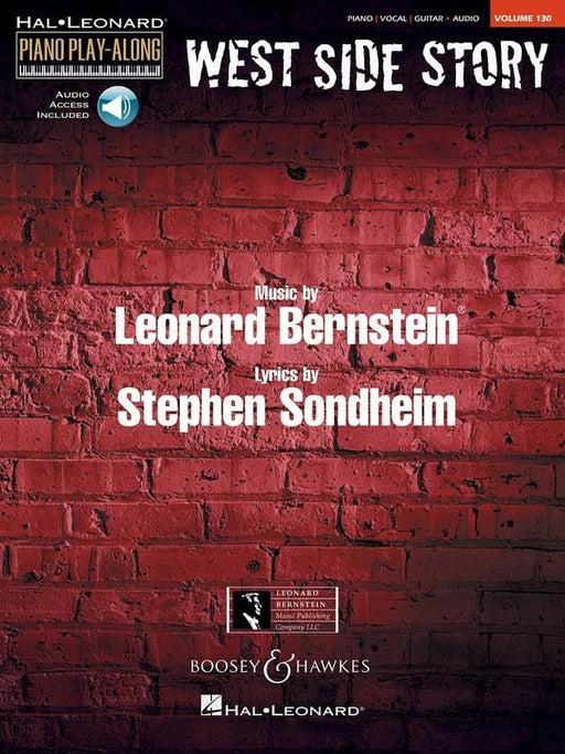 West Side Story, Piano Play-Along Volume 130-Piano & Keyboard-Hal Leonard-Engadine Music