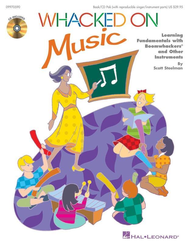 Whacked on Music Bk/CD-Boomwhackers-Hal Leonard-Engadine Music