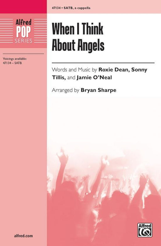 When I Think About Angels, Arr. Bryan Sharpe Choral SATB a cappella-Choral-Alfred-Engadine Music