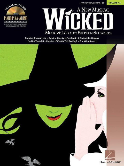 Wicked, Piano Play-Along Volume 46-Piano & Keyboard-Hal Leonard-Engadine Music