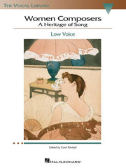 Women Composers - A Heritage of Song, Low Voice-Vocal-Hal Leonard-Engadine Music