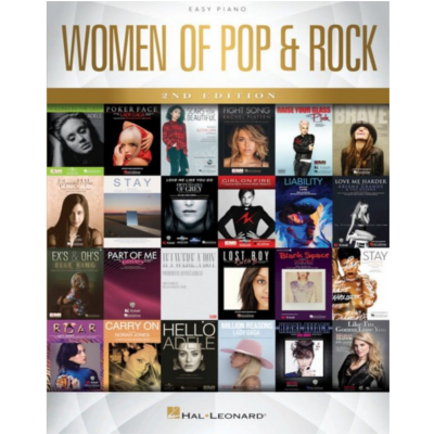 Women of Pop & Rock - 2nd Edition, Easy Piano-Piano & Keyboard-Hal Leonard-Engadine Music