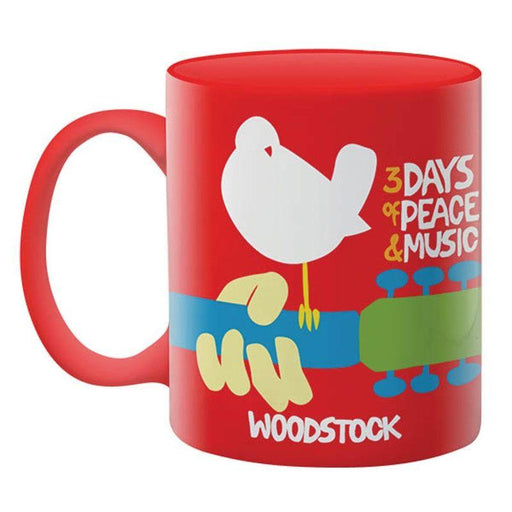 Woodstock Mug (Red)-Homeware-Aquarius-Engadine Music