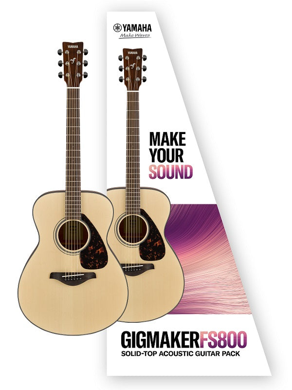Yamaha Gigmaker FS800 Acoustic Guitar Pack