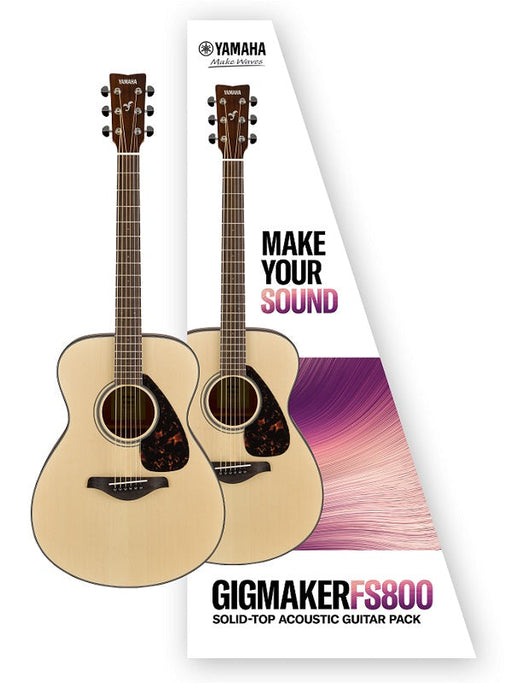 Yamaha Gigmaker FS800 Acoustic Guitar Pack