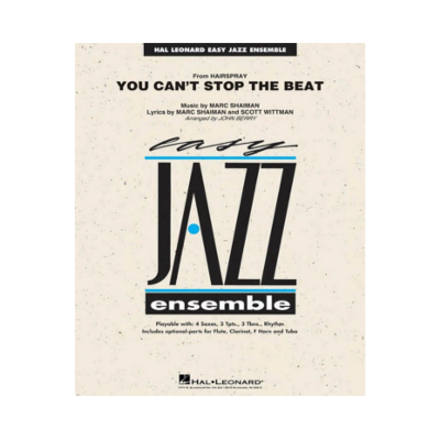 You Can't Stop the Beat (from Hairspray) Arr. John Berry Stage Band Chart Grade 2-Stage Band chart-Hal Leonard-Engadine Music