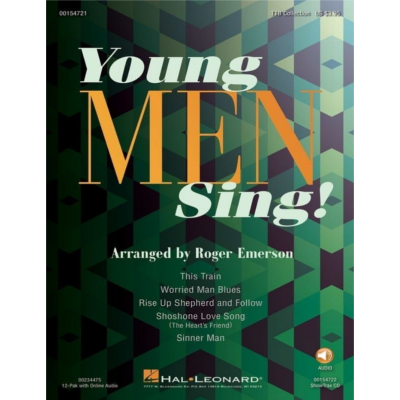 Young Men Sing! Arr. Roger Emerson Choral TTBB-Choral-Hal Leonard-Engadine Music