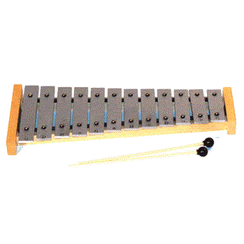 Mitello 12 Note Diatonic Glockenspiel - Engadine Music Store